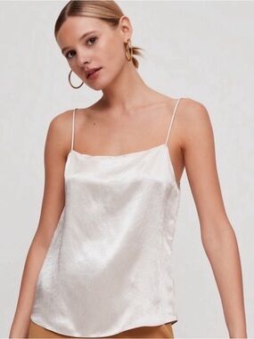 ❤️… Aritzia Babaton Benji Satin Cami Size Medium